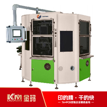 12 Stations 4 Colors Rotary Multi-function Screen Printer